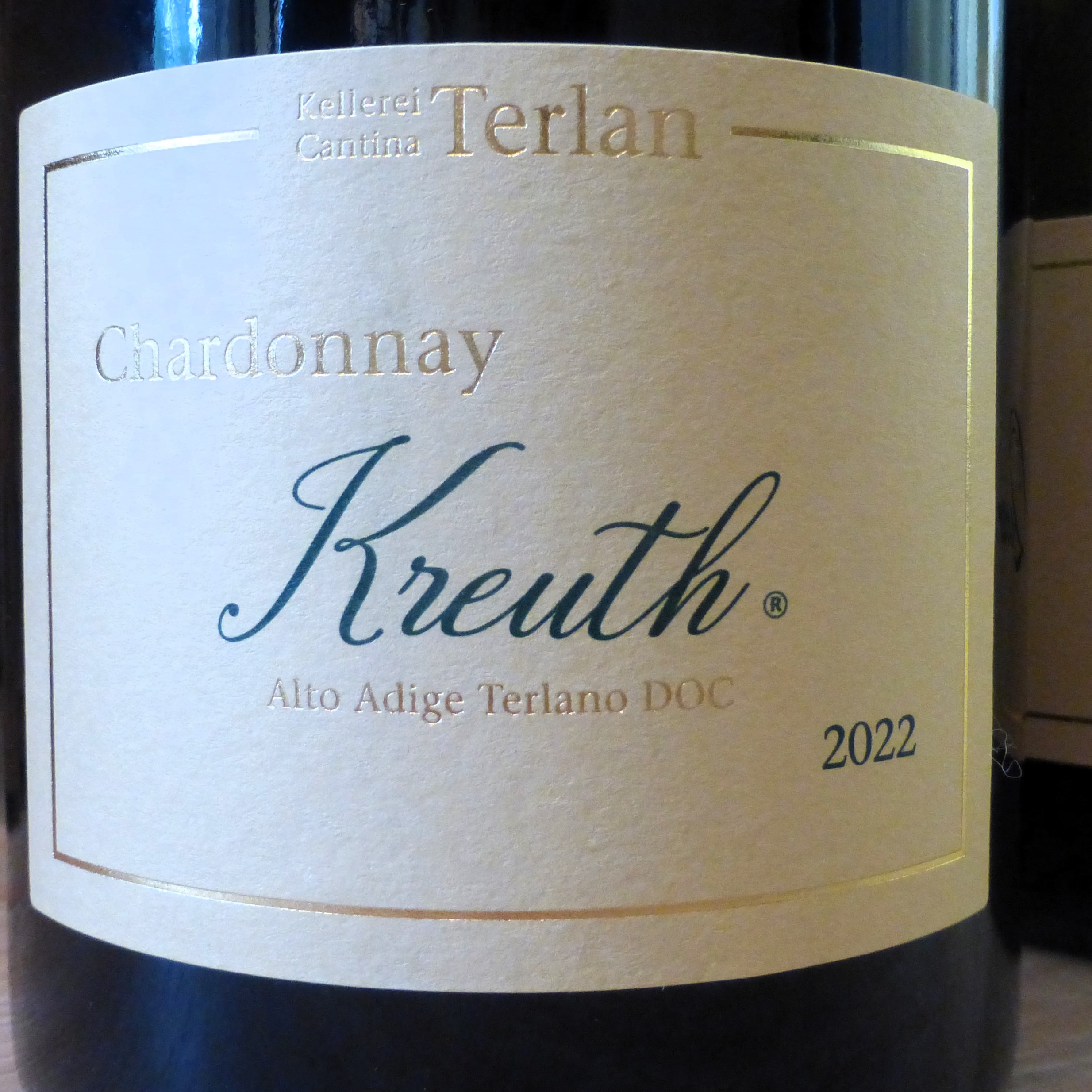 2024 Kreuth Alto Adige Terlano DOC Chardonnay , Cantina Terlan